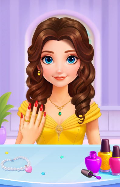Nail Salon Makeover Games